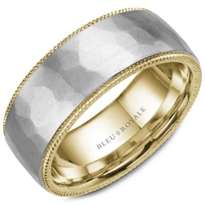 Bleu Royale Men's Wedding Band