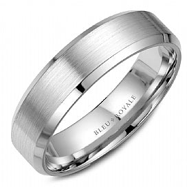 Bleu Royale Men's Wedding Band