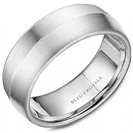 Bleu Royale Men's Wedding Band