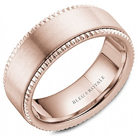 Bleu Royale Men's Wedding Band