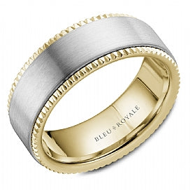 Bleu Royale Men's Wedding Band