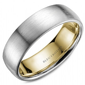 Bleu Royale Men's Wedding Band