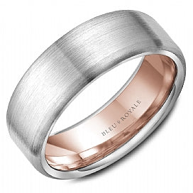 Bleu Royale Men's Wedding Band