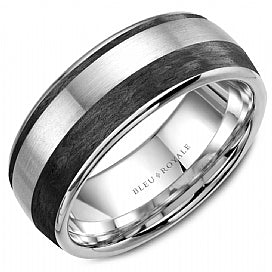 Bleu Royale Men's Wedding Band