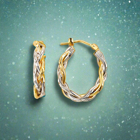 Gold Hoop Earrings