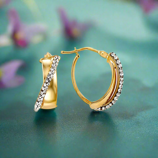 Gold Hoop Earrings