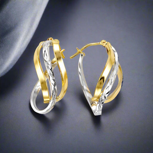 Gold Hoop Earrings