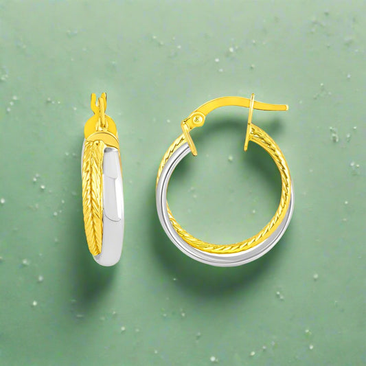 Gold Hoop Earrings