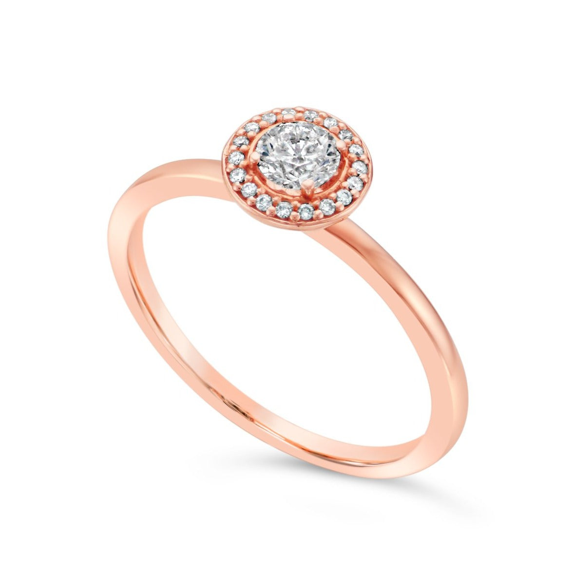 Halo Diamond Ring