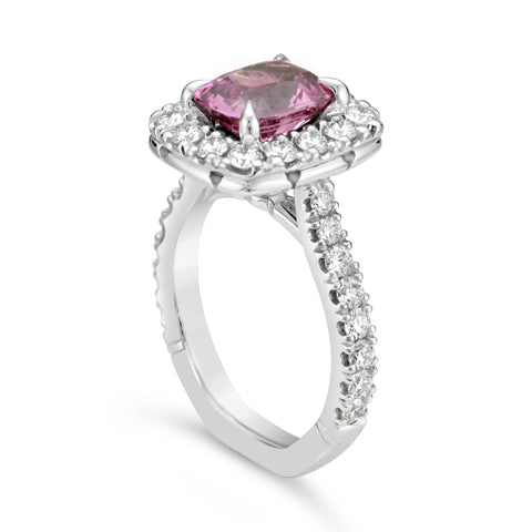 Pink Spinel Cocktail Ring