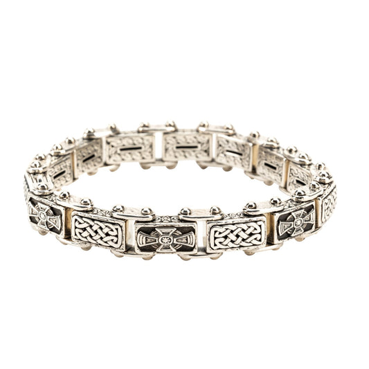 Petrichor Celtic Cross Bracelet