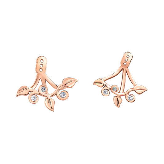 Intertwined Ivy Canadian Diamond Earrings