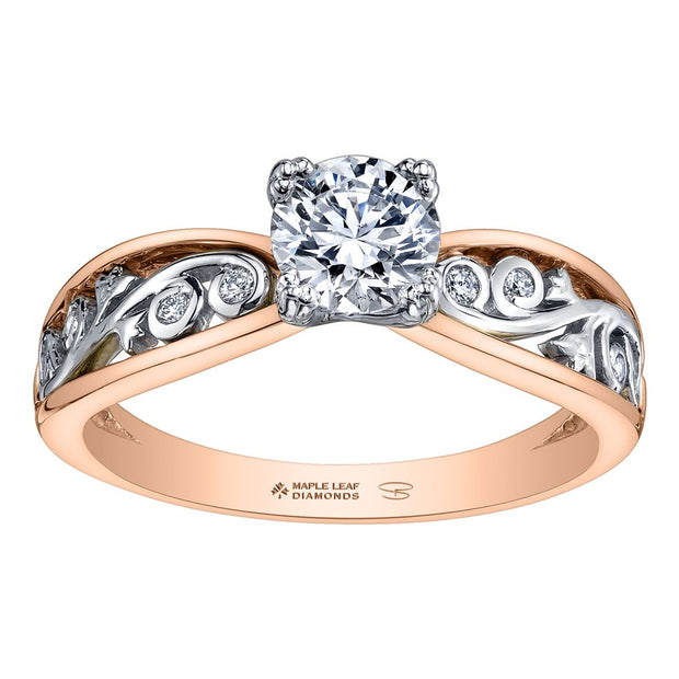 Shelly Purdy Enchanted Garden Engagement Ring
