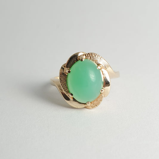 Estate Chrysophrase Ring