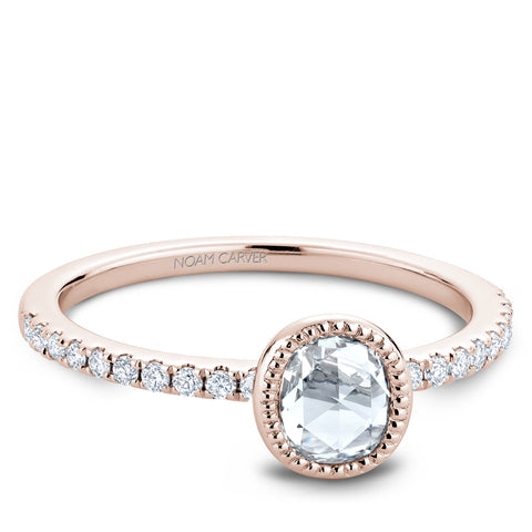Noam Carver Studio Rose Cut Diamond Engagement Ring