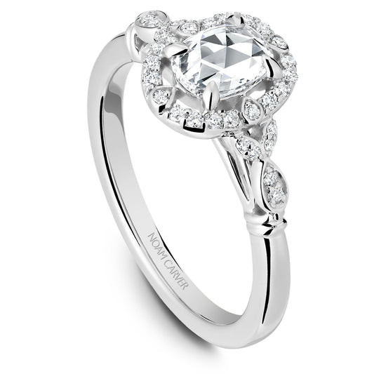 Noam Carver Studio Rose Cut Diamond Engagement Ring