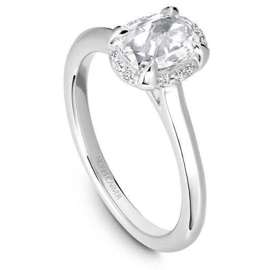 Noam Carver Studio Rose Cut Diamond Engagement Ring