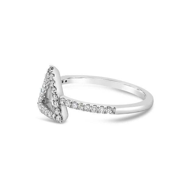 Diamond Triangular Promise Ring