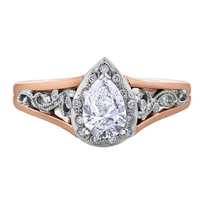 Shelly Purdy Enchanted Garden Engagement Ring