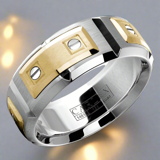 Carlex Men's Luxury Wedding Band