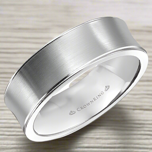 CrownRing Men's Wedding Band