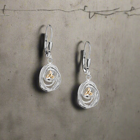 Cradle of Life Drop Earrings