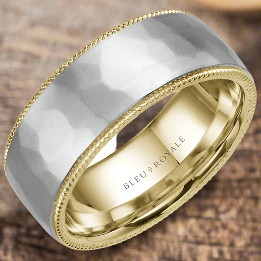 Bleu Royale Men's Wedding Band