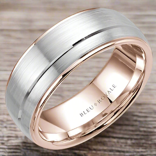 Bleu Royale Men's Wedding Band