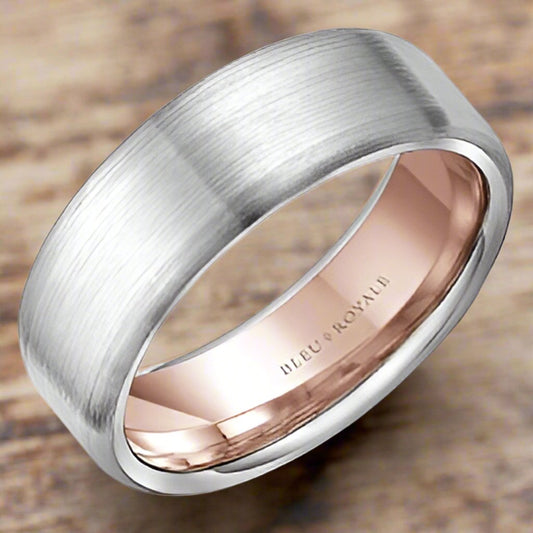 Bleu Royale Men's Wedding Band