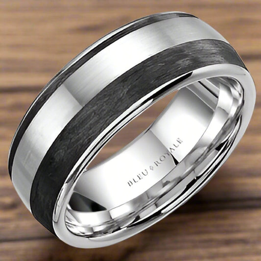 Bleu Royale Men's Wedding Band